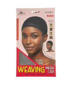 Murry Collection Close Top Weaving Mesh Cap M2266BLK