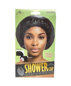 Murry Collection Double Layer Shower Cap M2213BLK