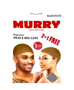 Murry Professional Wave And Wig Caps MLG001NUDE