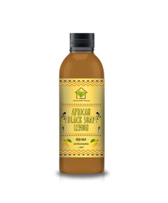 Natural Health Harmony African Black Soap Lemon Body Wash