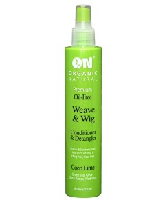 ON Natural Coco Lime Weave And Wig Conditioner Detangler