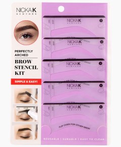 NK Perfectly Arched Brow Stencil Kit