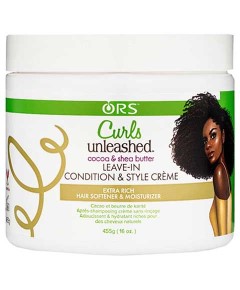 ORS Curls Unleashed Cocoa And Shea Butter Leave In Conditioner
