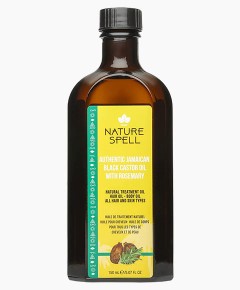 Authentic Jamaican Black Castor Oil With Rosemary