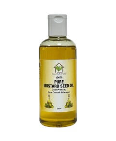 Natural Health Strengthens Hair Blend Oil Mustard Seed Oil