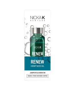 Nicka K Renew Hemp Seed Oil Ampoule Serum