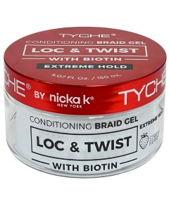 Tyche Loc And Twist Biotin Extreme Hold Conditioning Braid Gel