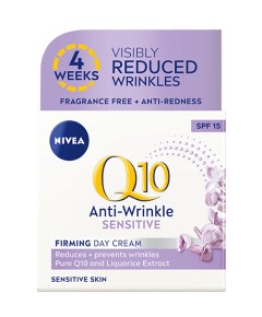 Q10 Anti Wrinkle Sensitive Firming Day Cream