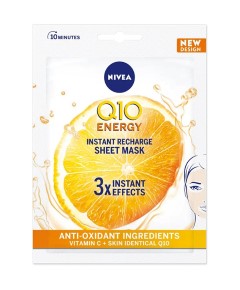 Q10 Energy Instant Recharge Sheet Mask