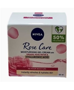 Nivea Rose Care Moisturising Gel Cream