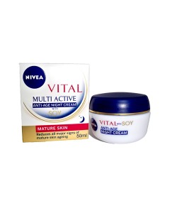Nivea Vital Multi Active Anti Age Night Cream