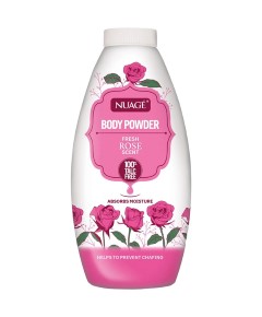 Nuage Body Powder With Fresh Rose Scent