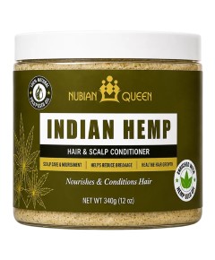 Nubian Queen Indian Hemp Hair And Scalp Conditioner
