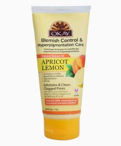 Okay Pure Naturals Blemish Control Apricot Lemon Facial Scrub