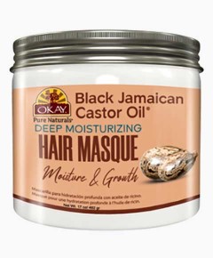 Okay Black Jamaican Castor Oil Deep Moisturizing Hair Masque