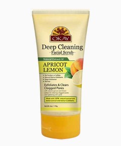 Okay Pure Naturals Deep Cleaning Apricot And Lemon Facial Scrub
