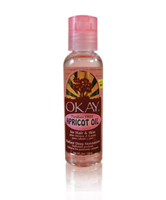 OKAY Paraben Free Apricot Oil For Hair And Skin