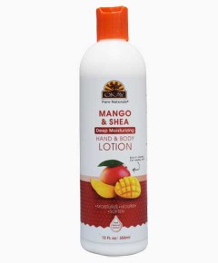 Okay Mango Shea Deep Moisturizing Hand And Body Lotion