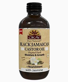 Black Jamaican Original Dark Castor Oil With Jasmine
