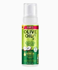 ORS Olive Oil Hold And Shine Wrap Set Mousse