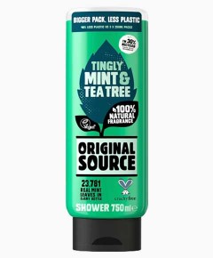 Tingly Mint And Tea Tree Shower Gel