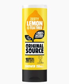 Zesty Lemon And Tea Tree Shower Gel