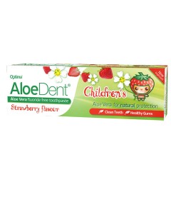 Aloedent Aloe Vera Flouride Free Toothpaste For Children