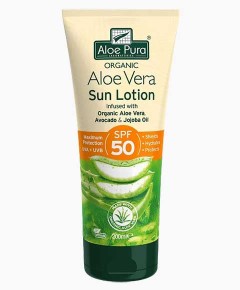 Aloe Pura Organic Aloe Vera Sun Lotion