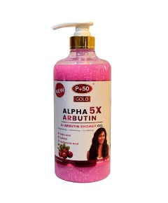Gold Alpha 5X Arbutin Shower Gel
