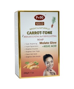 Gold Bright And Naturally Carrot Tone Soap