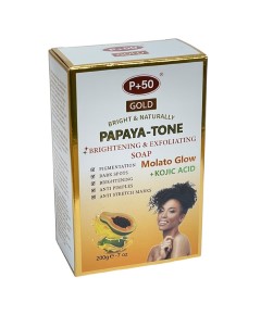 Gold Bright And Naturally Papaya Tone Soap