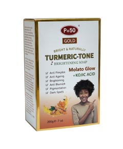 Gold Bright And Naturally Turmeric Tone Soap