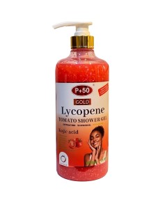 Gold Lycopene Tamato Exfoliating Kojic Acid Shower Gel