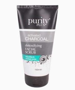 Purity Plus Activated Charcoal Detoxifying Facial Scrub
