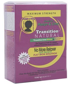 Jamaican Mango And Lime Transition Natural No More Relaxer Flat Iron Solution