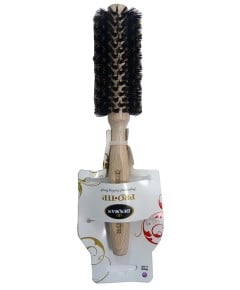 Protip Wooden Thick Bristle Professional Curling Brush