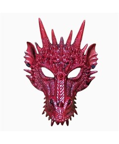 Creepy Town Dragon Face Mask