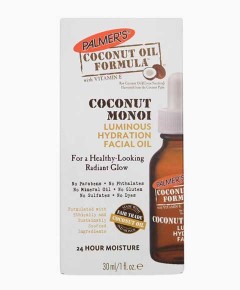 Coconut Oil Formula Coconut Monoi Luminous Hydration Facial Oil