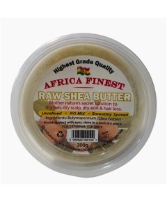Africa Finest Raw Shea Butter White