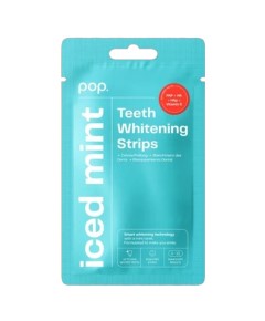 Pop Iced Mint Teeth Whitening Strips