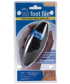 Softgel 360 Foot File