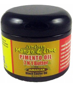 Jamaican Mango And Lime Black Castor Pimento Oil 7 In 1 Butter