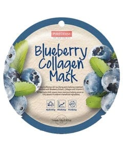 Purederm Blueberry Collagen Mask 