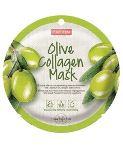 Purederm Olive Collagen Mask 