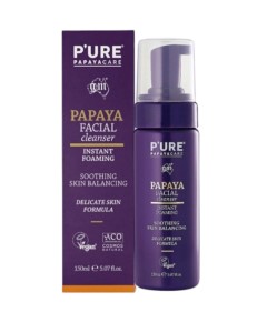 Papaya Facial Instant Foaming Cleanser