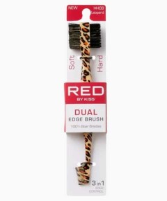 Red By Kiss Dual Edge Brush Leopard HH08