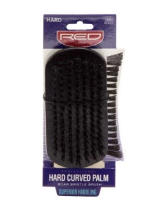 Kiss Hard Curved Palm Boar Bristle Brush BOR12