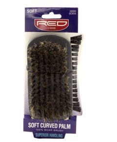 Kiss Soft Curved Palm Boar Brush BOR14
