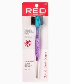 Red By Kiss Chrome Edge Pin Tail Brush HH05