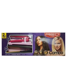 Red By Kiss Professional Hair Straightener Combo Value Pack